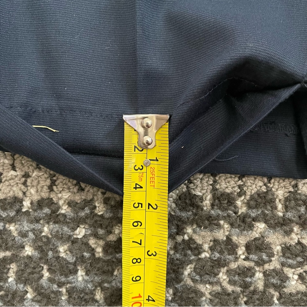 Mens Greg Norman Navy Blue Golf Pants, Business Pants, Size 34/30 - Picture 5 of 10